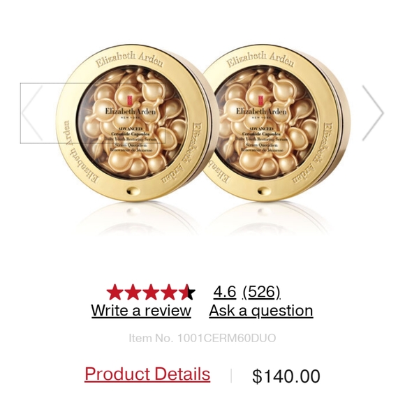 NIB Elizabeth Arden ADVANCED Ceramide Capsules - Picture 3 of 3